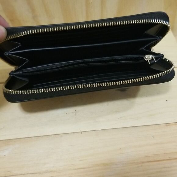 Kate Spade Madison Colorblock Saffiano Leather Large Slim Bifold Wallet - Picture 3 of 5